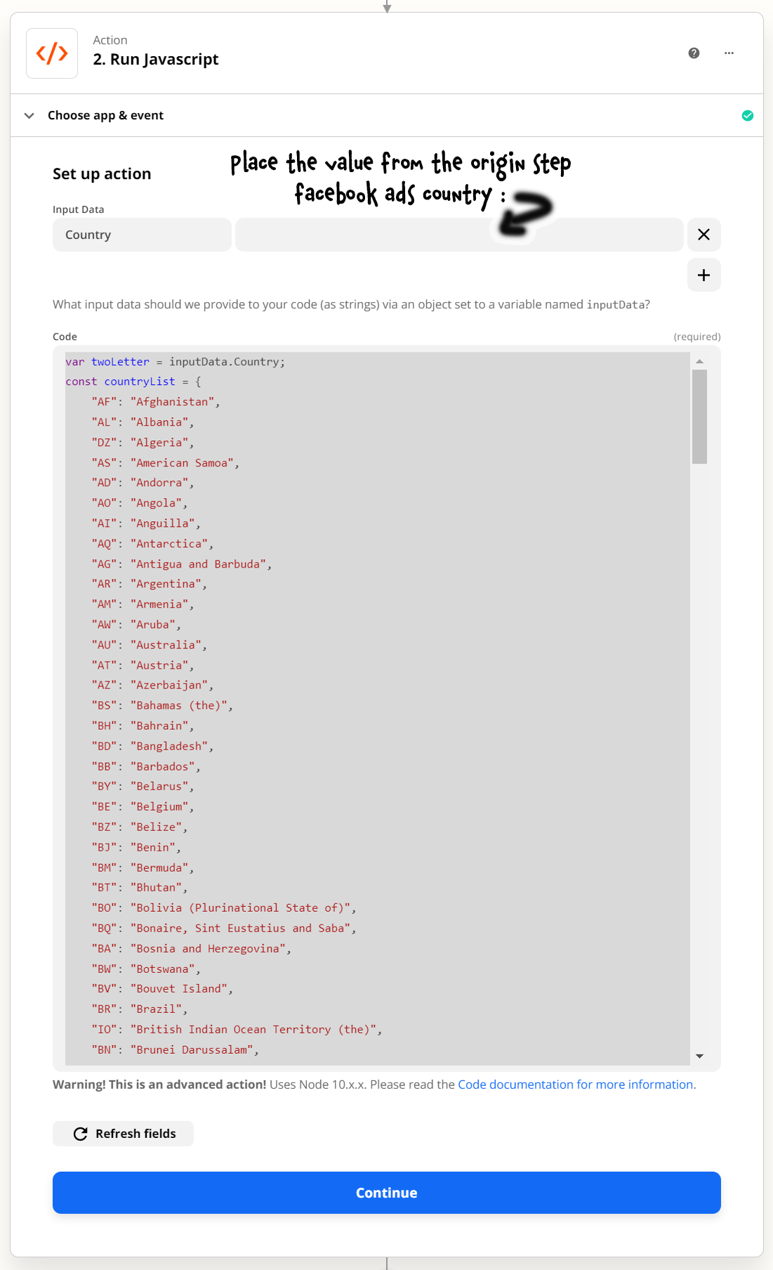 Two Letter Country Code To Full Names In HubSpot Hacks 